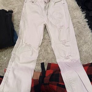 SHEIN Classic White Denim